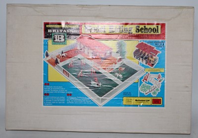 Lot 1201 - A Britains No. 4714 Riding School Playset,...