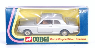 Lot 1616 - A Corgi Toys No. 280 Rolls Royce Silver Shadow...