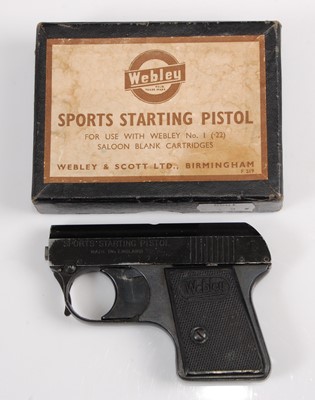 Lot 231 - A Webley Sports Starting pistol