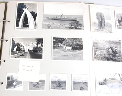Lot 96 - A photograph album, the contents to include