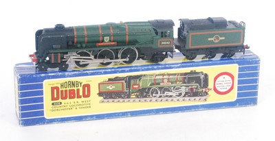 Lot 521 - 3235 Hornby Dublo 'Dorchester' loco and tender...