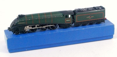 Lot 533 - L11 Hornby Dublo 'Mallard' loco and tender, BR...