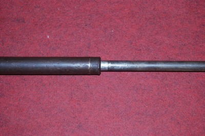Lot 39 - A WW I bayonet training rifle