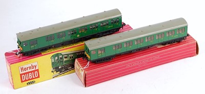 Lot 557 - 2250 Hornby Dublo 2-rail EMU motor coach...