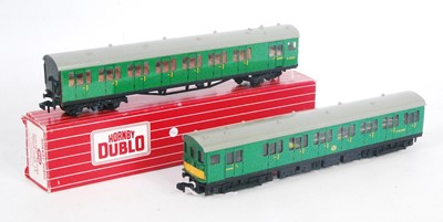 Lot 559 - 2250 Hornby Dublo 2-rail EMU motor coach...