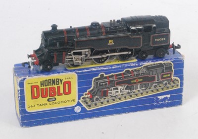 Lot 574 - 3218 Hornby Dublo 2-6-4 tank loco BR 80059,...