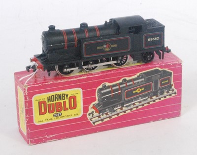 Lot 577 - 2217 Hornby Dublo 2-rail 0-6-2 tank loco BR...