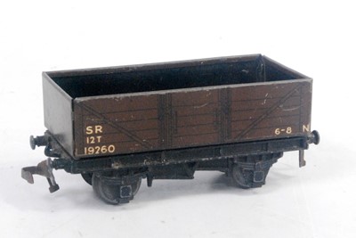 Lot 585 - Hornby Dublo post-war Southern open wagon,...