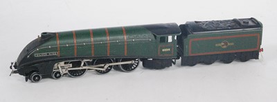 Lot 591 - EDL11 Hornby Dublo loco and tender 'Silver...