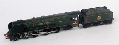 Lot 674 - EDL12 Hornby Dublo loco and tender 'Duchess of...