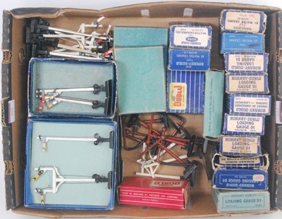 Lot 743 - Tray containing signals etc: 25 manual...