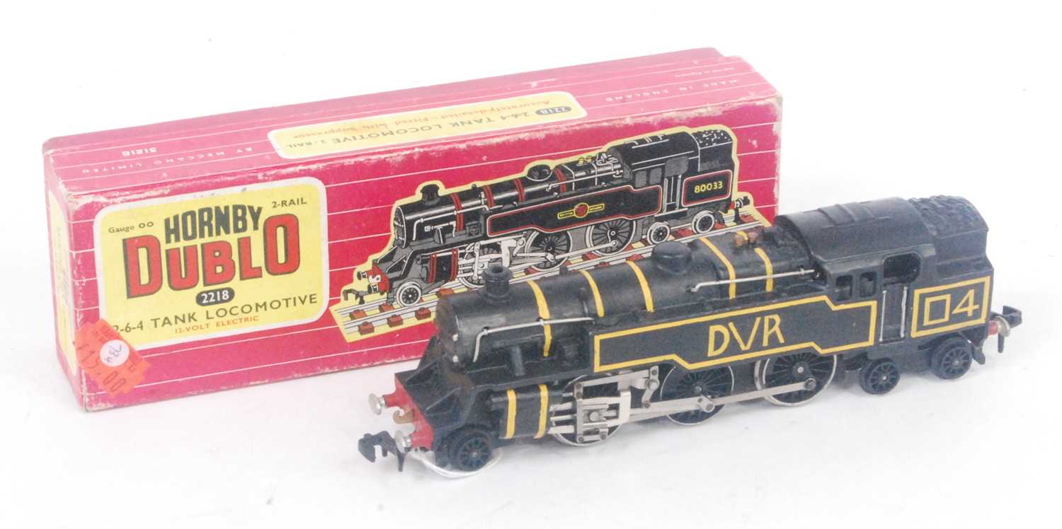 Lot 810 - 2218 Hornby Dublo 2-rail 2-6-4 tank loco,...