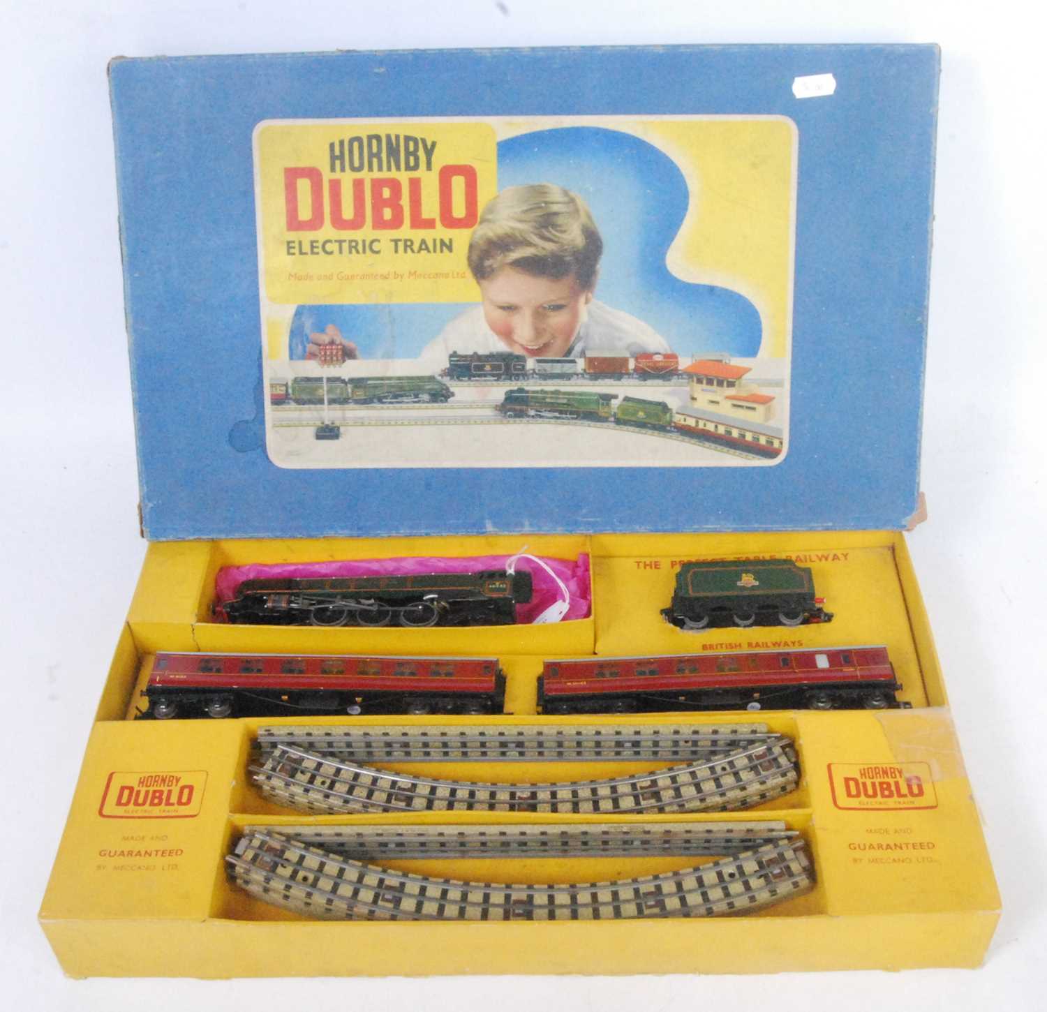 Lot 876 - EDP22 Hornby Dublo 'Royal Scot' passenger set...