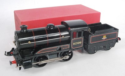 Lot 206 - 1954-61 Hornby type 50 clockwork loco and...