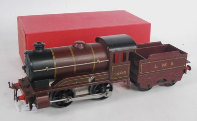 Lot 207 - 1948-54 Hornby 501 clockwork loco and tender 0-...