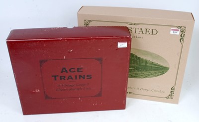 Lot 220 - Two empty boxes: Darstaed for set of 3 coaches...
