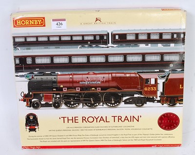 Lot 426 - Hornby R2370 'The Royal Train' pack, Duchess...
