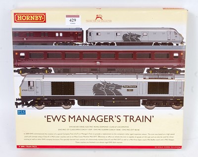 Lot 429 - Hornby R2890 'The EWS Manager's Train' pack...