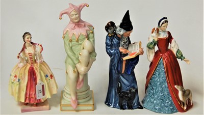 Lot 15 - A collection of four Royal Doulton figurines,...