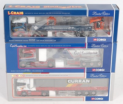 Lot 2584 - A Corgi 1/50 scale road haulage diecast group,...