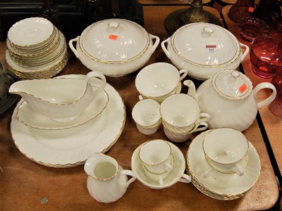 Lot 161 - A Wedgwood part tea and dinner service in the...
