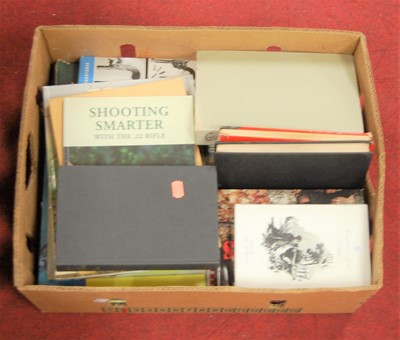Lot 193 - A box of miscellaneous books, being shooting...
