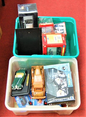 Lot 179 - Two boxes of modern issue diecast to include...