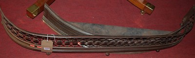 Lot 1217 - A 19th century pierced steel round cornered...