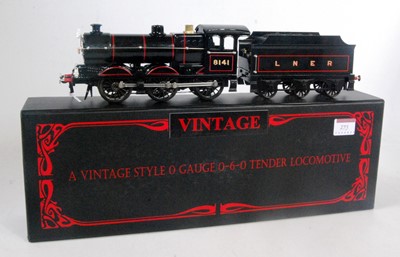 Lot 273 - Vintage trains 0-6-0 loco and tender LNER J...