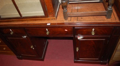 Lot 1247 - An unusual 19th century mahogany and gilt...