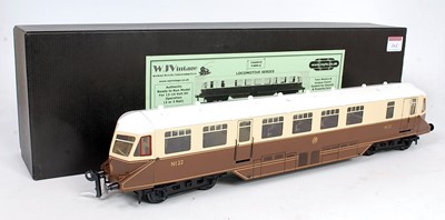 Lot 242 - WJ Vintage/ETS GWR diesel railcar, chocolate...