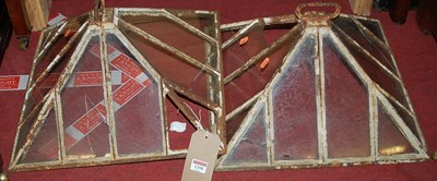 Lot 1298 - A pair of early 20th century painted cast iron...