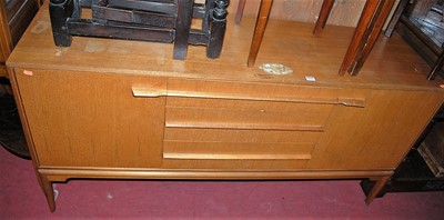 Lot 1316 - A 1960s teak sideboard by A H McIntosh & Co,...