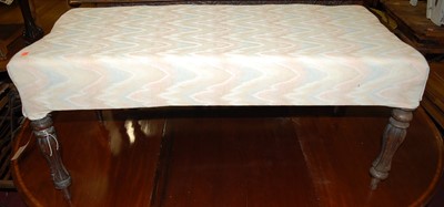 Lot 1330 - A 19th century mahogany framed and upholstered...