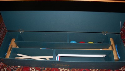 Lot 1435 - A contemporary Victoria boxed croquet set...