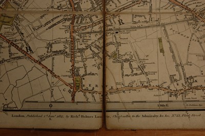 Lot 486 - Laurie's New Plan Map of London and its...