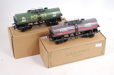 Lot 308 - Two Darstaed bogie tank wagons:- Pool and...