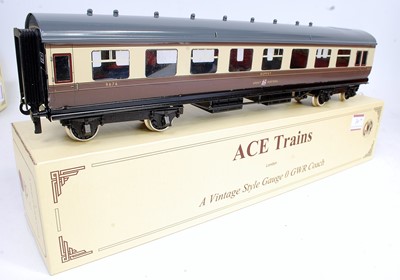 Lot 301 - ACE Trains two GWR coaches:- Collett Buffet no....