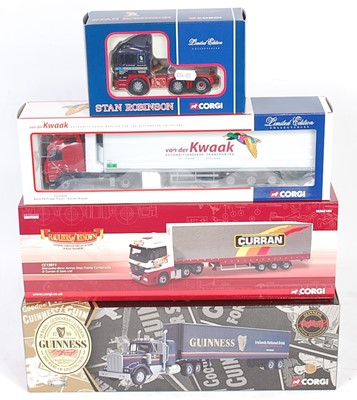 Lot 2601 - Four various boxed Corgi Toys Hauliers of...