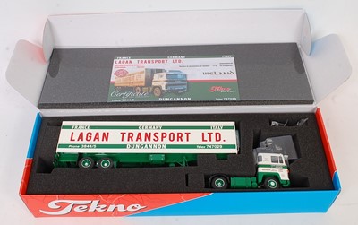 Lot 2602 - A Tekno 1/50 scale model of a Scania 141...