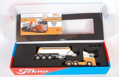 Lot 2612 - A Tekno 1/50 scale boxed model of a Multicrete...