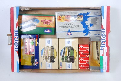 Lot 2635 - 16 various boxed mixed Corgi and Western...