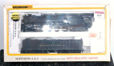 Lot 899 - A Bachmann HO Pennsylvania Railroad Northern 4-...
