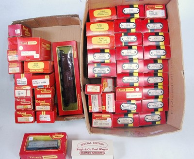 Lot 895 - Forty five boxed Triang and Hornby wagons,...