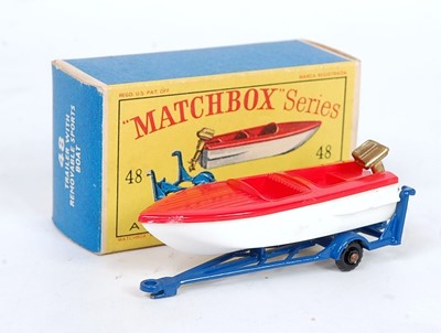 Lot 2311 - A Matchbox No. 48 trailer with removable...