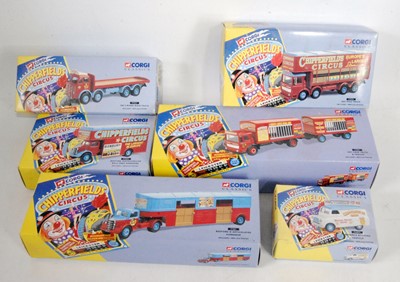 Lot 2646 - Six various boxed Corgi modern release...