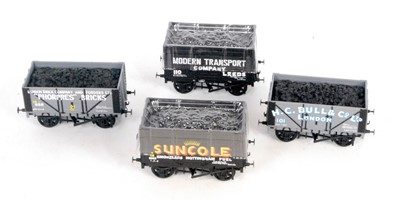 Lot 350 - Four Skytrex wagons:- Bull and Phorpres Coal...