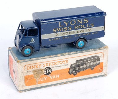 Lot 1978 - A Dinky Toys No. 514 Lyons Swiss Rolls guy van,...