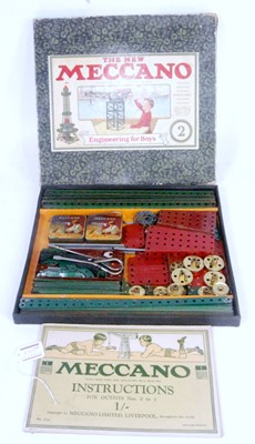 Lot 3195 - A Meccano pre-war circa late 1920s accessory...