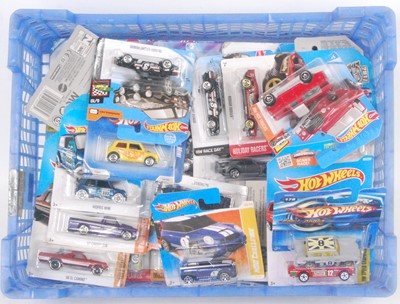 Lot 2661 - 30+ various carded Mattel Hot Wheels miniature...